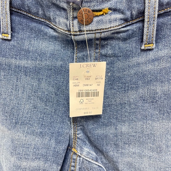 NWT J. Crew Maternity Jean Cut Off Shorts - Picture 2 of 8